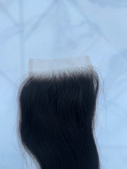 Virgin Hair 4x4 closure Straight