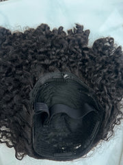 Half Pineapple Curly Wig