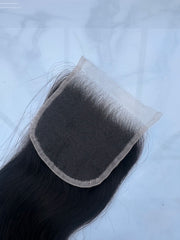 Virgin Hair 4x4 closure Straight