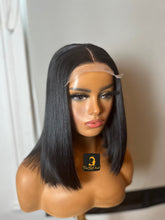 Load image into Gallery viewer, Super double drawn wig 4x4 closure wig
