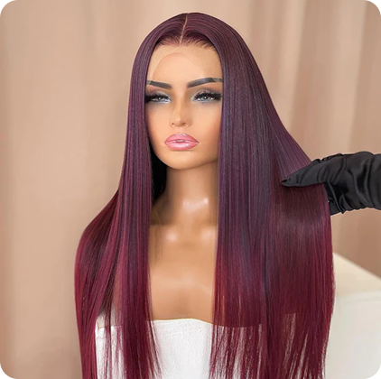 10 inch Bob with 2x6 closure