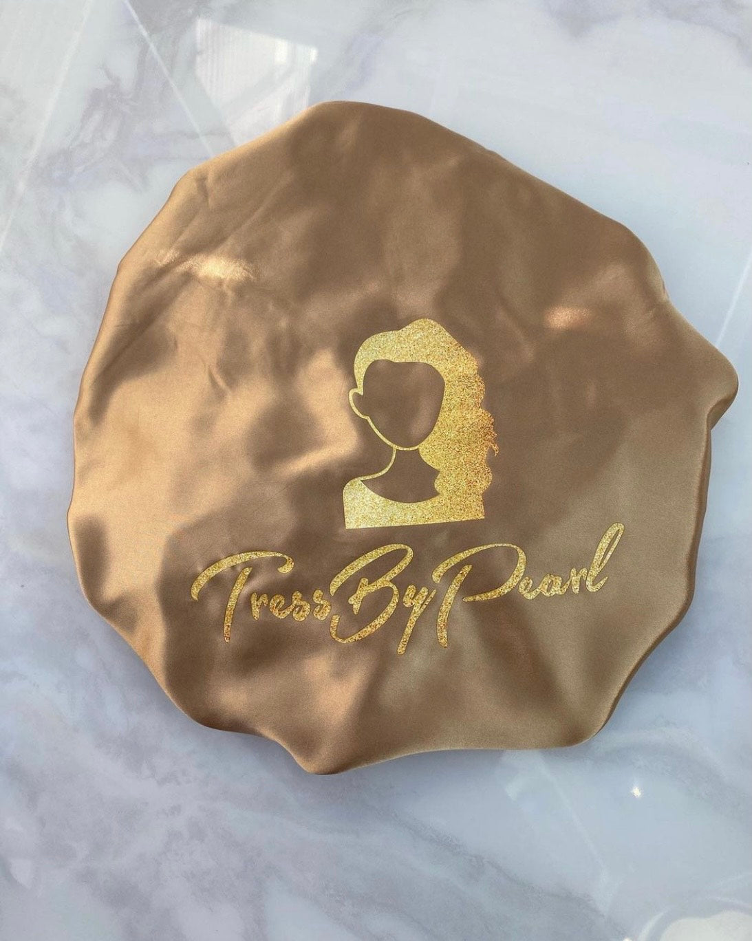 Gold Silk Bonnet