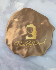 Gold Silk Bonnet